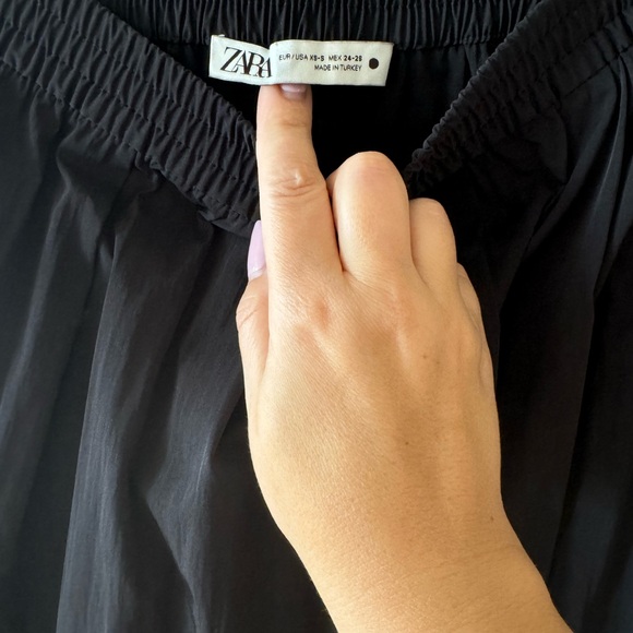 Zara Black  Two Piece Set, size S. - Picture 8 of 8